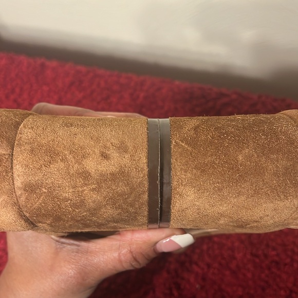 Gianvito Rossi Versilia 60 Sandals Tan Suede sz 9 - Picture 10 of 16